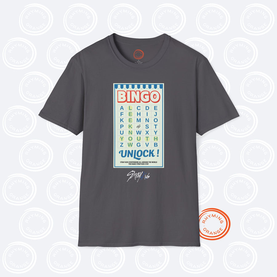 Stray Kids Lee Know "Youth" Unisex SoftStyle T-Shirt, LeeKnow StrayKids DominATE Concert Tee, SKZ-Player song shirt FRONT PRINT