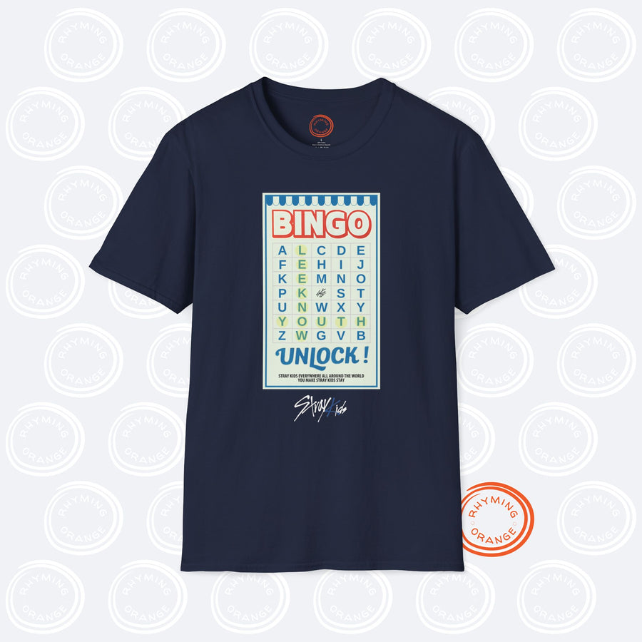 Stray Kids Lee Know "Youth" Unisex SoftStyle T-Shirt, LeeKnow StrayKids DominATE Concert Tee, SKZ-Player song shirt FRONT PRINT