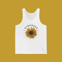 Thumbnail for Kindness The Sunshine in Which Happiness Grows Tank, kindness shirt, comfort tee