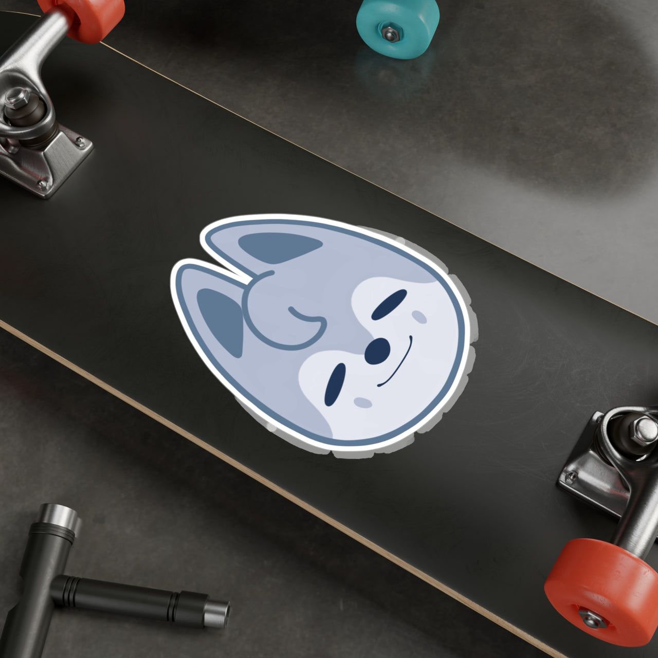 Wolf Chan SKZoo Vinyl Decal, Stray Kids Bang Chan Kiss-cut Character Sticker, StrayKids Fan Art Merch, SKZ laptop water bottle decal sticker