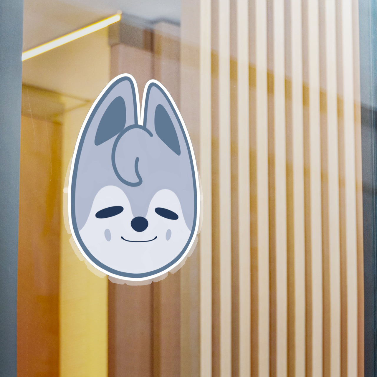 Wolf Chan SKZoo Vinyl Decal, Stray Kids Bang Chan Kiss-cut Character Sticker, StrayKids Fan Art Merch, SKZ laptop water bottle decal sticker