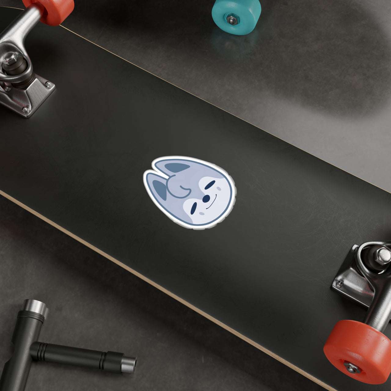 Wolf Chan SKZoo Vinyl Decal, Stray Kids Bang Chan Kiss-cut Character Sticker, StrayKids Fan Art Merch, SKZ laptop water bottle decal sticker