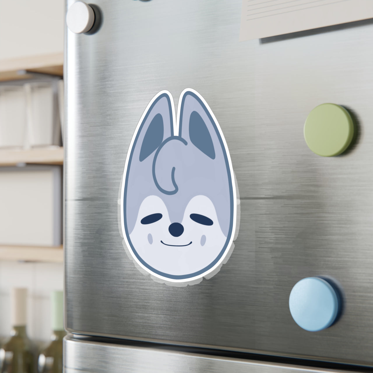 Wolf Chan SKZoo Vinyl Decal, Stray Kids Bang Chan Kiss-cut Character Sticker, StrayKids Fan Art Merch, SKZ laptop water bottle decal sticker
