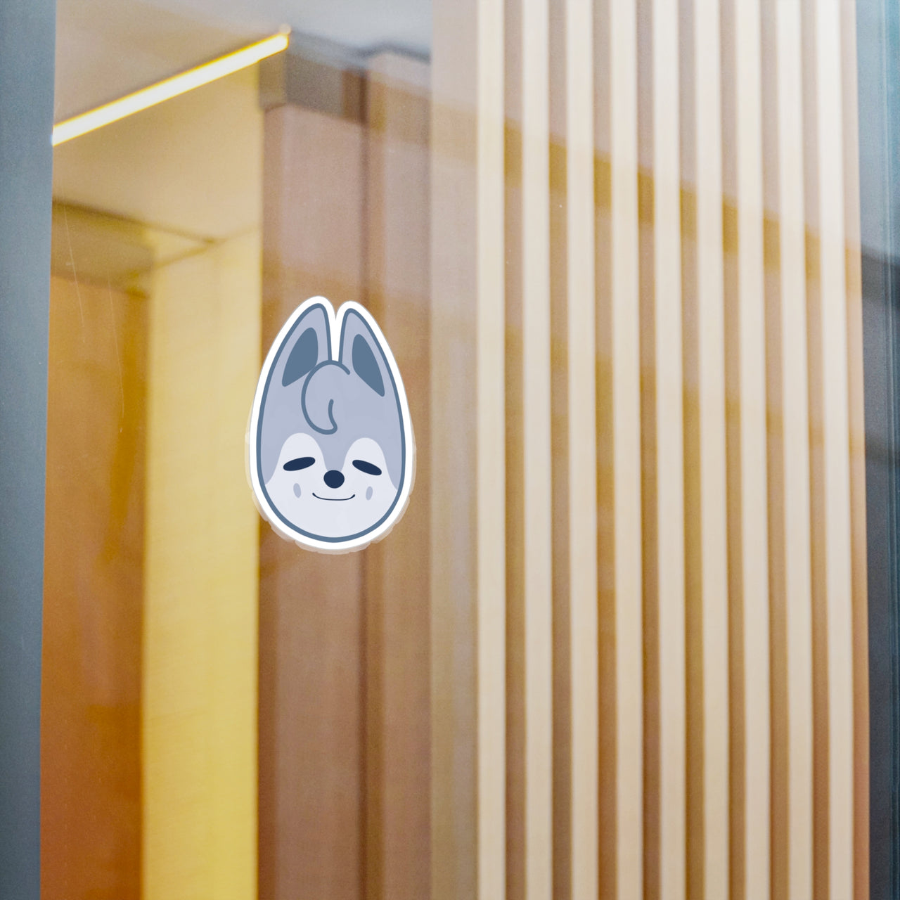 Wolf Chan SKZoo Vinyl Decal, Stray Kids Bang Chan Kiss-cut Character Sticker, StrayKids Fan Art Merch, SKZ laptop water bottle decal sticker